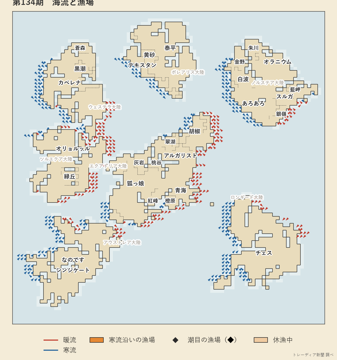 第134期の海流