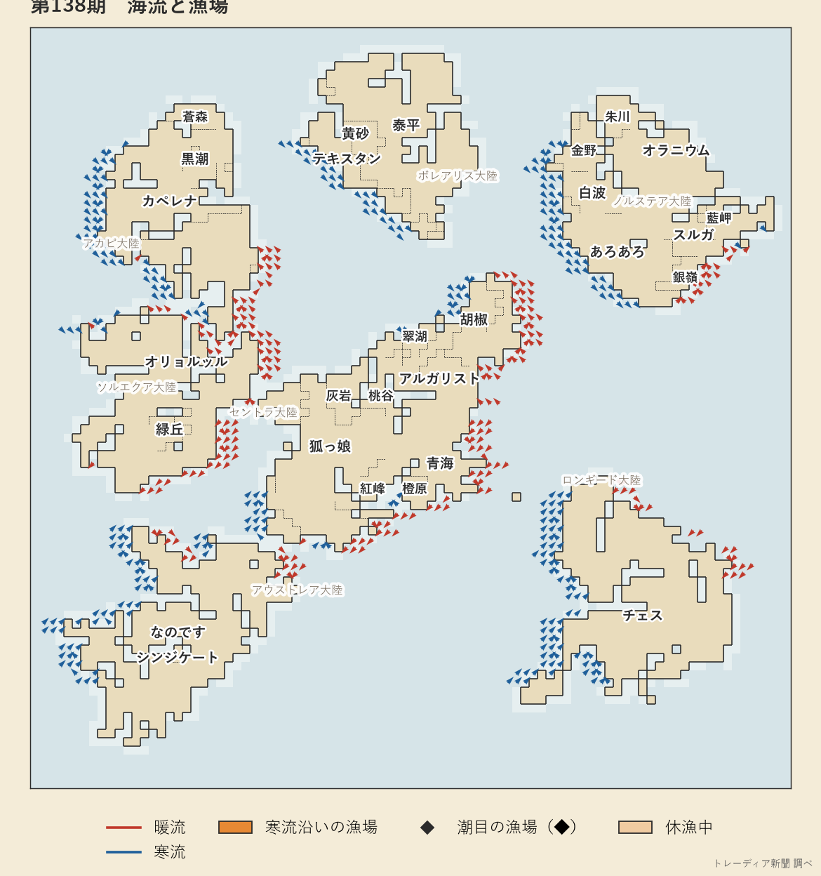 第138期の海流図